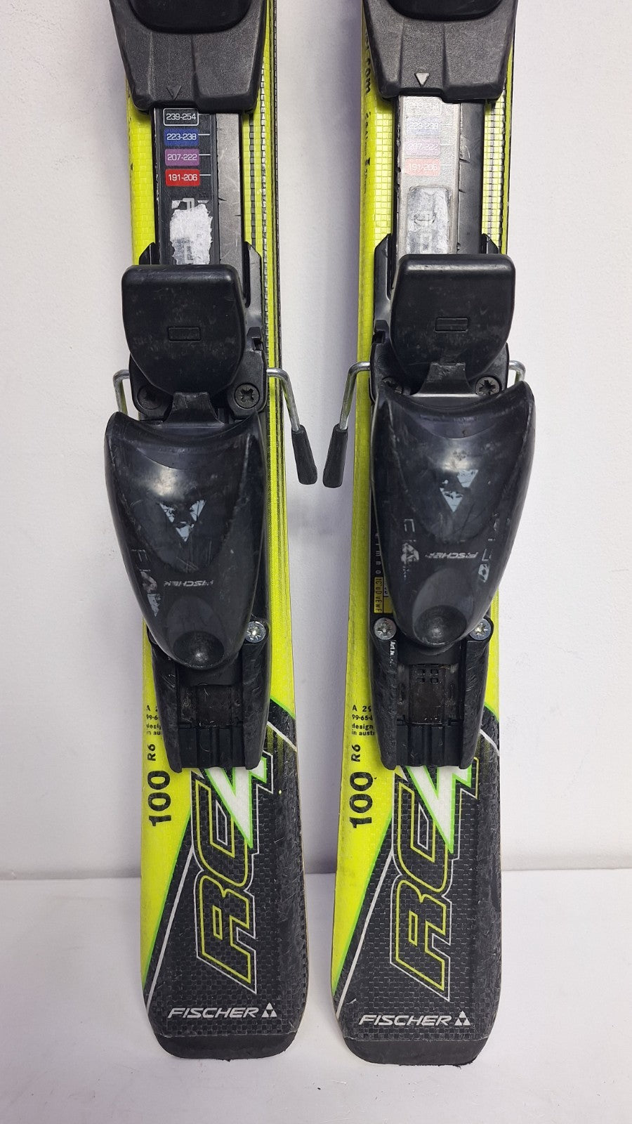 Fischer Race 100cm Ski + Fischer 4.5 Bindings Fun Snow Winter Sport