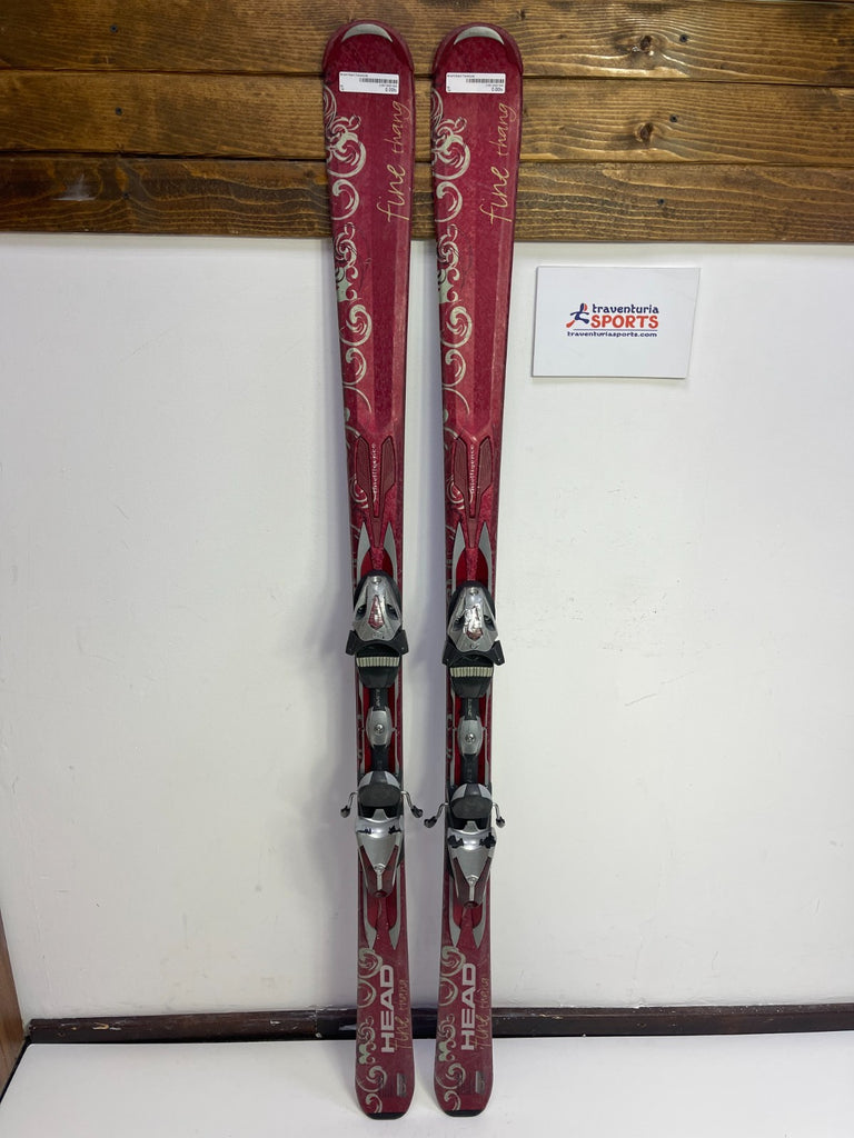 Sci HEAD Fine Thang 156cm + attacchi Tyrolia 9 Sport Invernali
