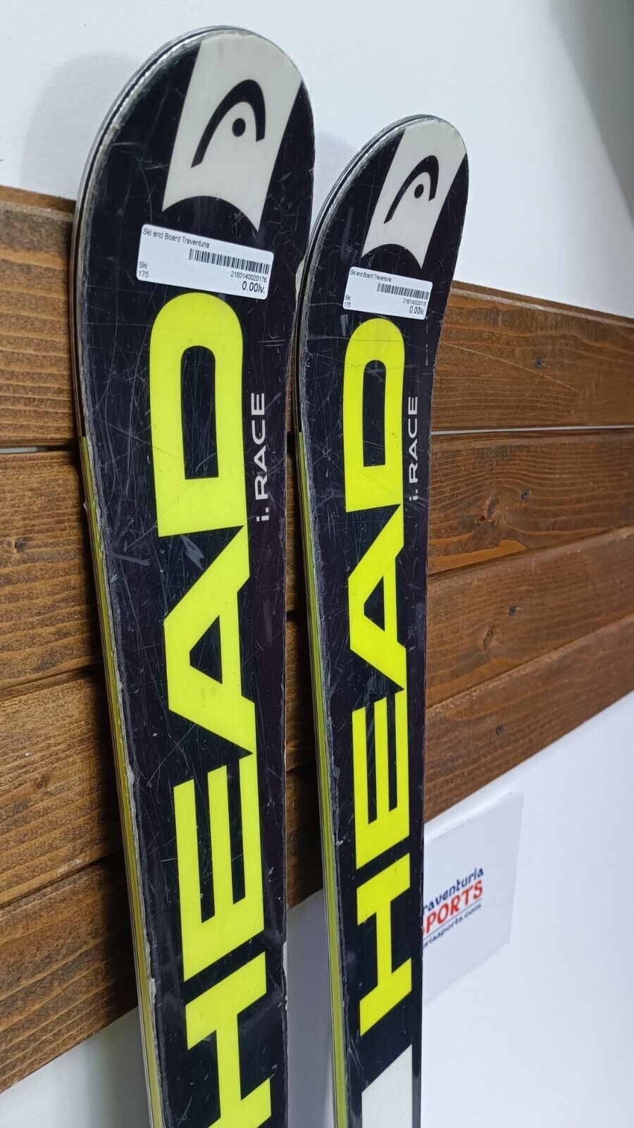 HEAD WC Rebels i.Race 175cm Ski + Tyrolia 13 Bindings Winter Sport