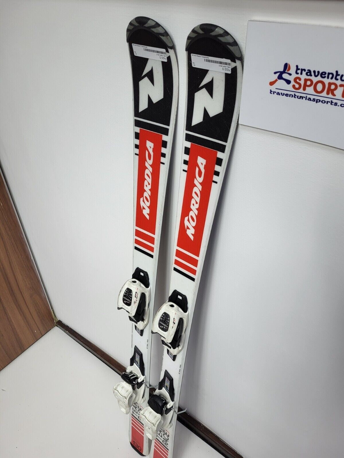 Ski Nordica Team Race 130 cm + fixations Marker 7 Sport d'hiver Plaisir