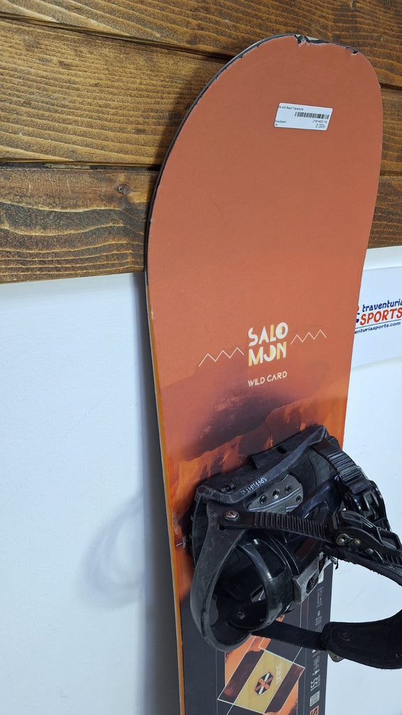2006 rome label snowboard Salomon Wild Card Snowboard Multicolor 150