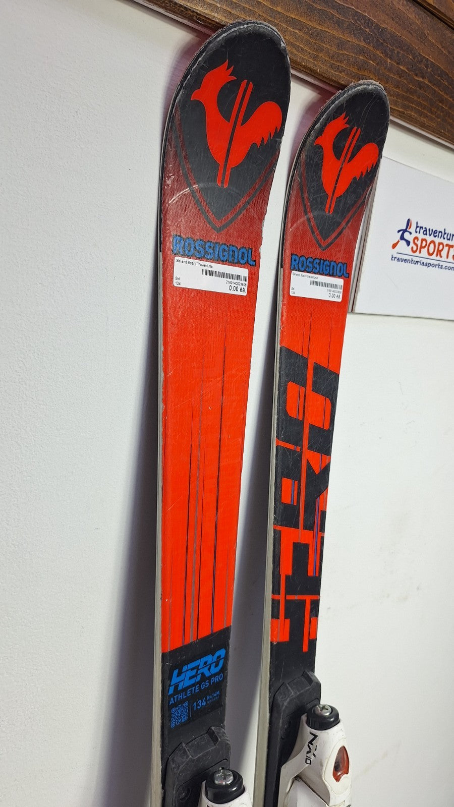Rossignol HERO Athlete GS Pro 134 cm Ski + Look NX 10 Bindungen Wintersport Schnee