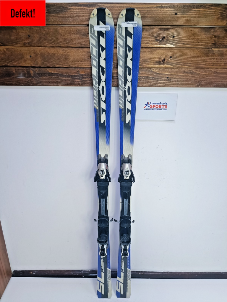 Stöckli Laser 4-D SL WC 166 cm Ski + Salomon 12 Bindings Winter