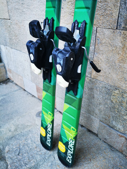 Elan Explore Pro QS 140cm  Ski + Elan EL 7.5 Bindings Adventure Winter Sport