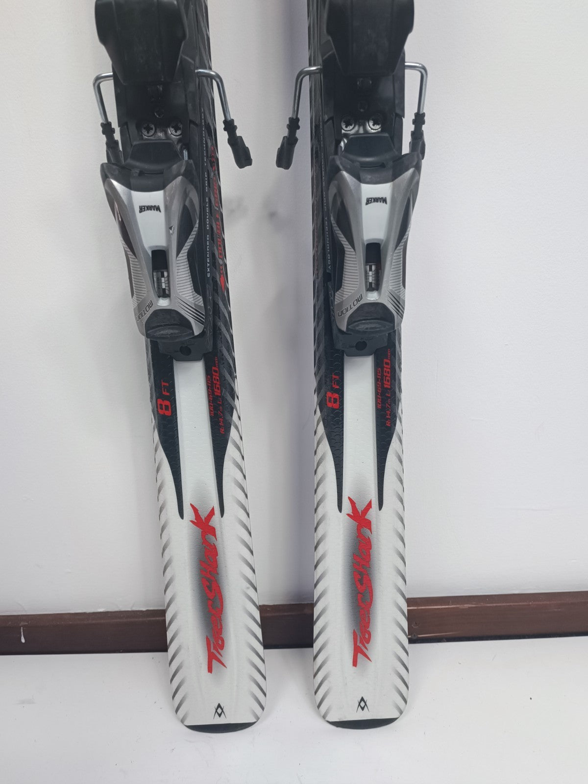 Völkl Tigershark 8FT 168 cm Sci + Marker 11 attacchi Sport invernali Divertimento sulla neve