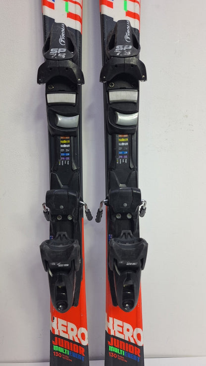 Sci Rossignol Hero JR MultiEvent 130cm + attacchi Tyrolia SP 7.5 Sport invernali