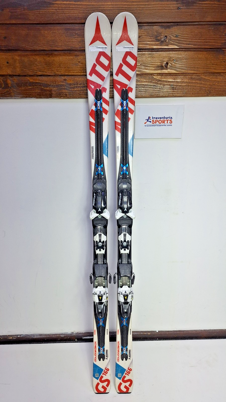 Sci Atomic Redster GS Doubledeck 166 cm + Attacchi Atomic 12 Winter Fun Sport
