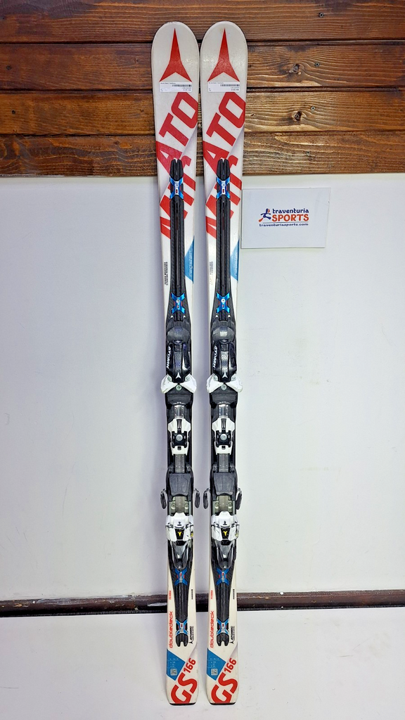 Atomic Redster GS Doubledeck 166 cm Ski + Atomic 12 Bindings Winter Fun Sport