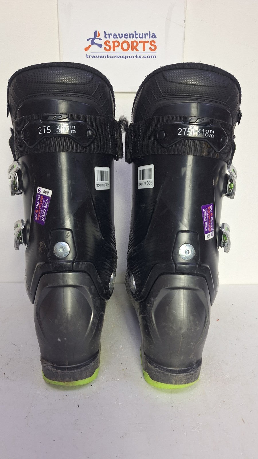 Dalbello RTL-DS MX 80 Skischuhe (EU 42 2/3; UK 8 1/2; Mondo 275) Winter-Skispaß