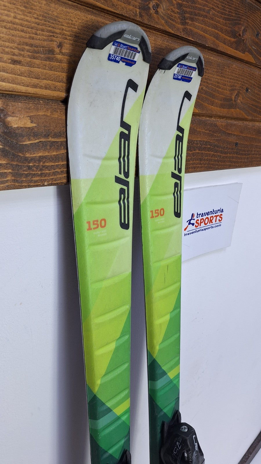Ski Elan Explore Pro QS 150 + fixations Elan 7.5, plaisir des sports d'hiver sur neige