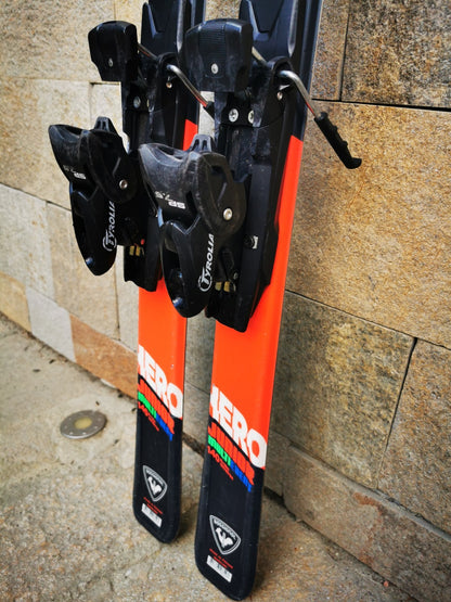Rossignol HERO J MultiEvent  140cm  Ski + Elan ESP 7.5 Bindings  Winter Sport