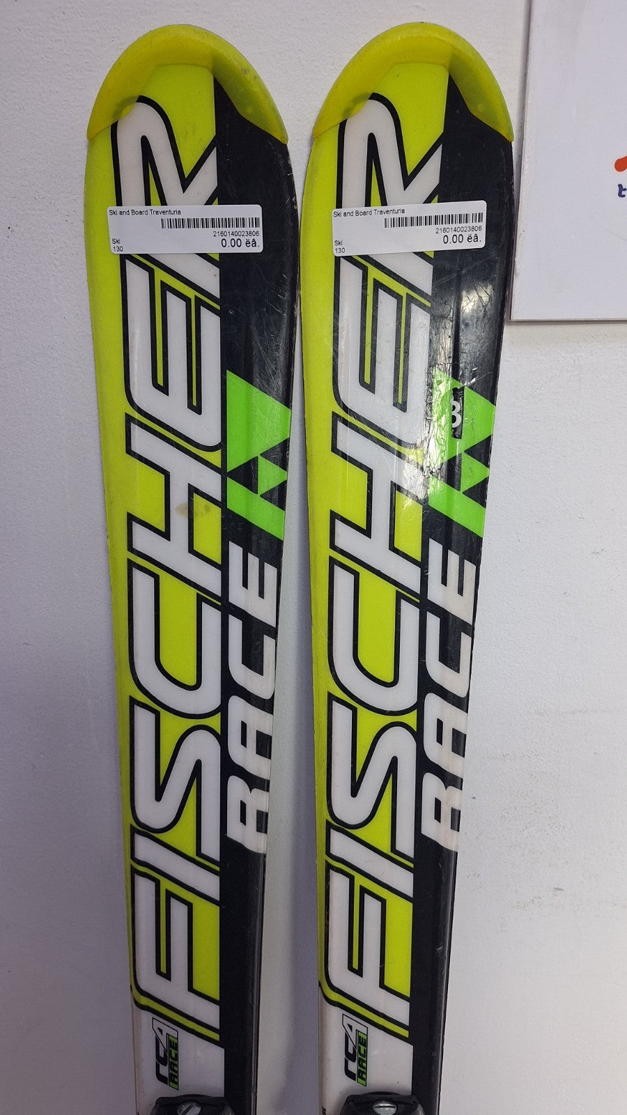 Fischer RC4 Race 130cm Ski + Fischer  4.5 Bindings Fun Snow Winter Sport