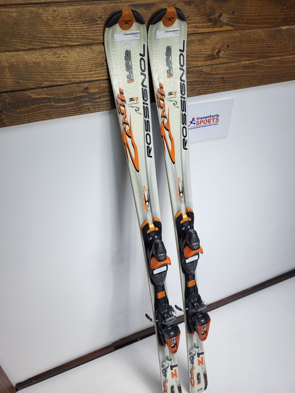 Rossignol Zenith Z1 162 cm Ski + Rossignol 10 Bindings Winter Sport Fun Snow