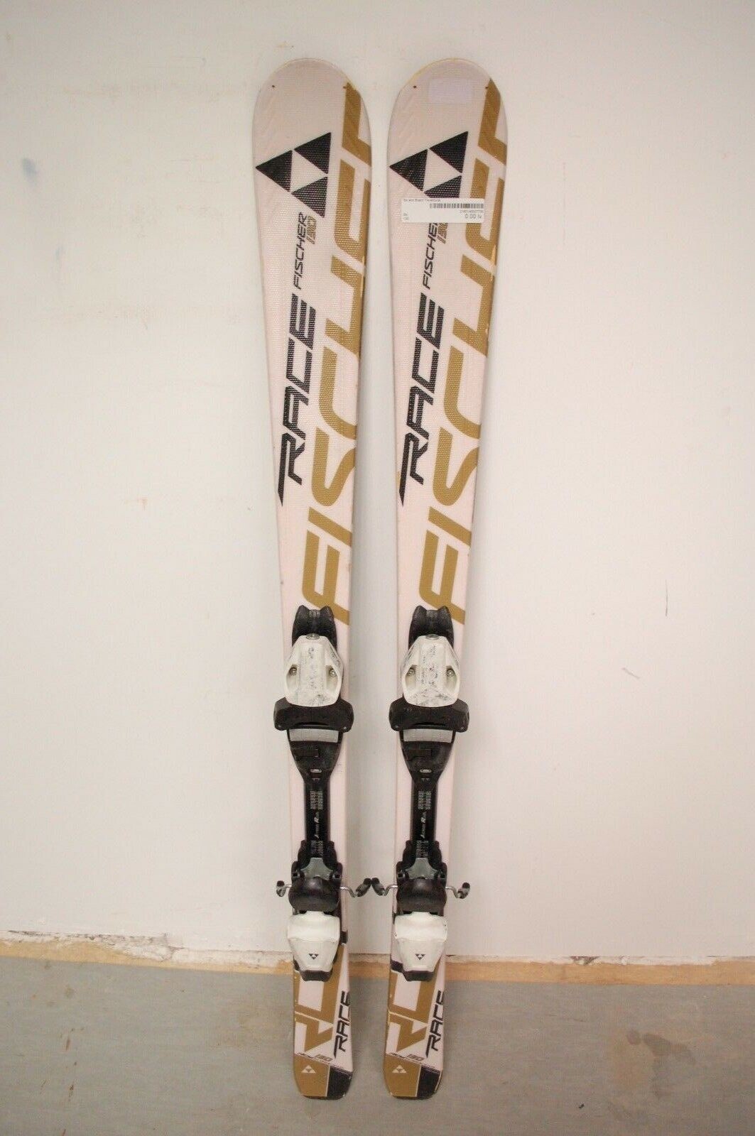 Fischer RC4 Race 130 cm Ski + Fischer FJ 7.5 Bindungen Winter Sport Snow CBS