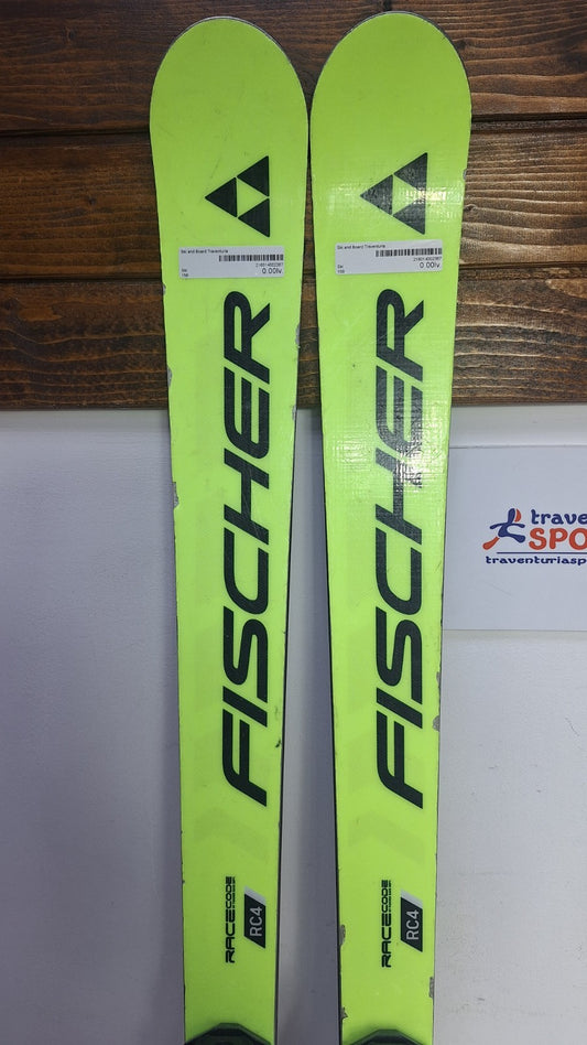 Fischer RC4 WC GS 158 cm Ski + Fischer Z13 Bindungen Wintersport Schneespaß