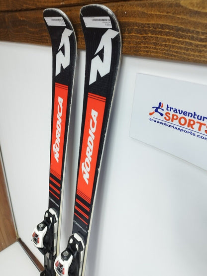 Ski Nordica Dobermann WC GS J 142 cm + fixations Marker 8 Sport d'hiver Plaisir