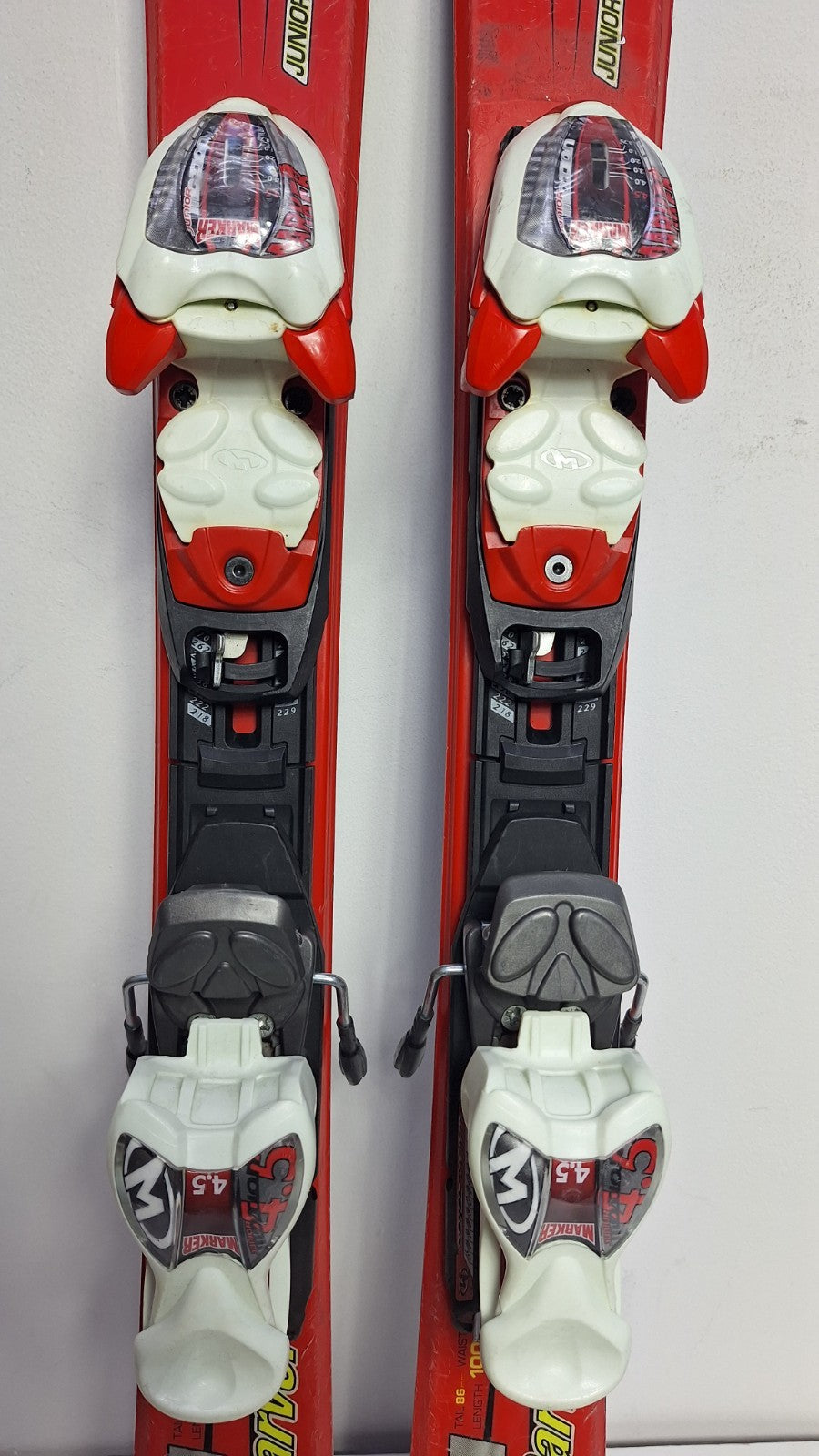 Volkl Tiger JR Carver 100cm Ski + Marker 4.5 Bindings Winter Sport Fun