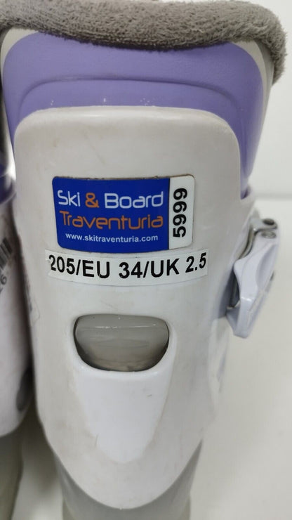 HEAD Edge J2 Ski Boots (EU 32 1/3; UK 1/2; Mondo 205) Sport Winter Snow Fun