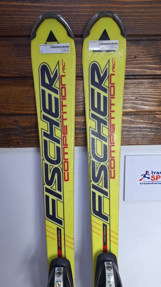 Fischer RC4 Competition 150cm Ski + Fischer 9 Bindings Winter Sports