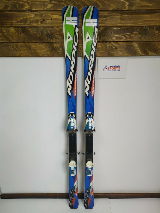 Nordica Dobermann GS 163 cm Skis + Marker 10 Bindings Winter Fun Snow
