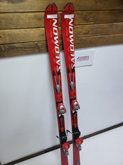 salomon equipe 8 cl ski boot Salomon Equipe 8 3V 168 cm Ski + Salomon 10 Bindings Winter Sport Adve – Traventuria Sports