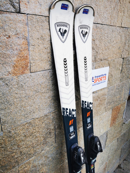 Rossignol REACT RT 163cm  Ski + Elan 10 Bindings Winter Sport Fun