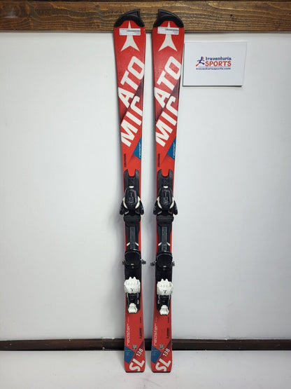 Atomic Redster SL 138cm Ski + Atomic 12 Bindungen Wintersport