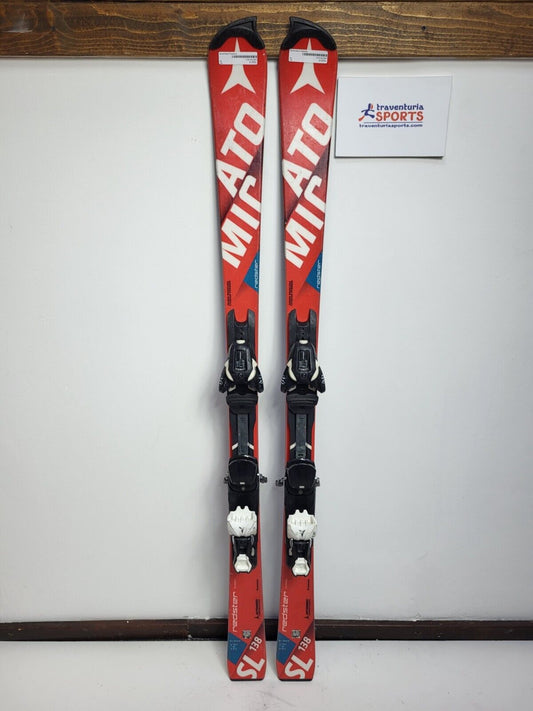 Atomic Redster SL 138cm Ski + Atomic 12 Bindungen Wintersport