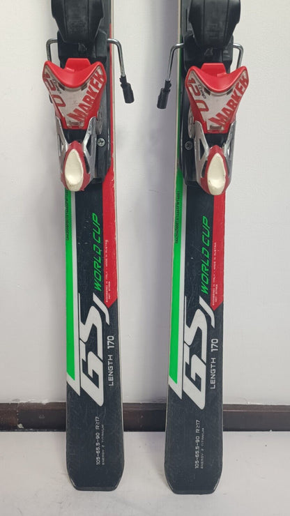 Sci Nordica Dobermann WC SG 170 cm + Marker 12 attacchi Winter Adventure