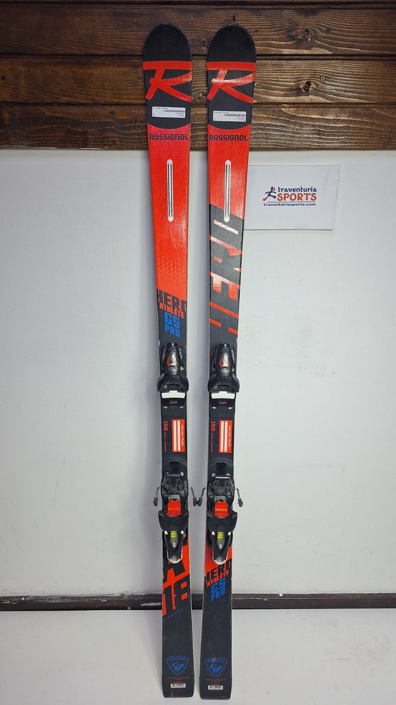 Rossignol Hero Athele GS Pro 158 cm Ski + Look SPX10 Bindings Winter Snow Sport