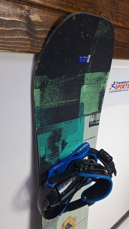 Burton Radius 145L cm Snowboard + Burton S  Bindings Winter Snow Adventure
