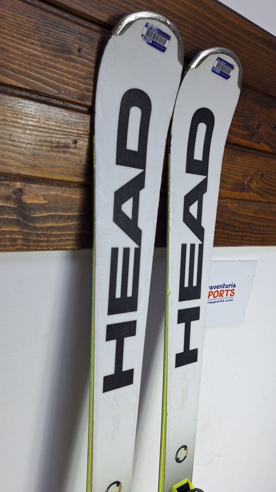 HEAD WC Rebels e-SLR 163cm Ski + HEAD PR 11  Bindings Winter Sport