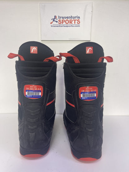 HEAD 500 4D BOA Snowboard Boots (Size US 7.5; EU 40.5; Mondo 260)
