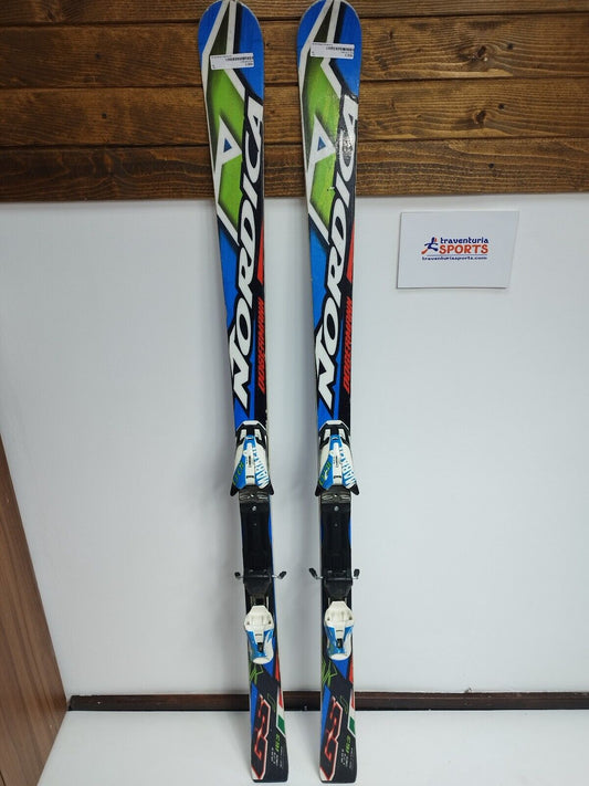 Nordica Dobermann GS 163 cm Ski + Marker 10 Bindings Sport Winter Fun