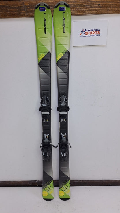 Elan Explore Pro 140 Ski + Elan EL 7.5 Bindungen Sport Schnee Winter Spaß Abenteuer