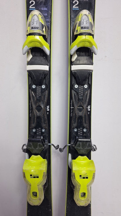 Rossignol Famous 2 149cm Skis + Look 10 Bindings Winter Fun Snow
