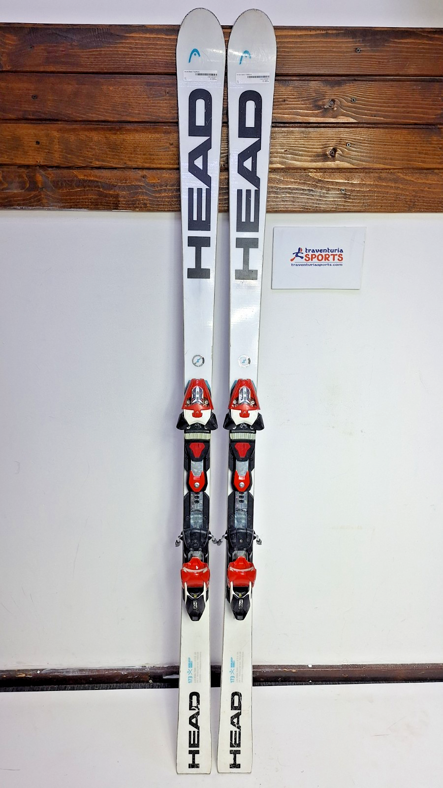 Ski HEAD WC e-Rebel GS Team 173 cm + fixations HEAD 11 - sport d'hiver neige