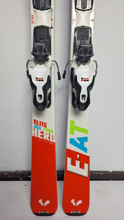 Rossignol HERO Elite All Turn 163cm Ski + Look 11  Bindings Winter Adventure