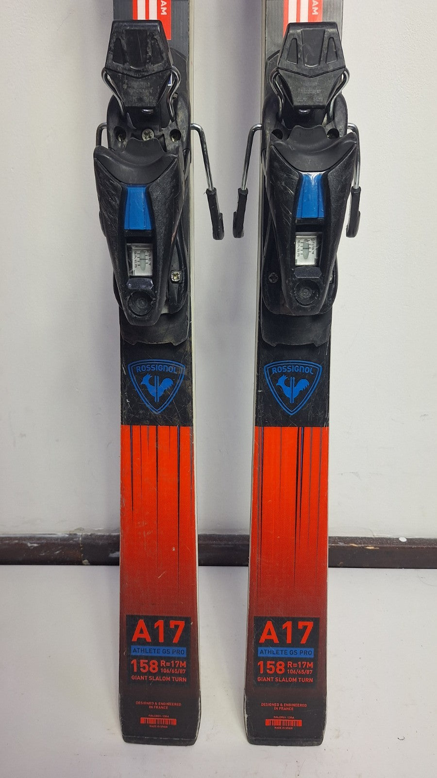 Rossignol Hero Athlete GS Pro 158 cm Ski + Look 10 Bindung Wintersport