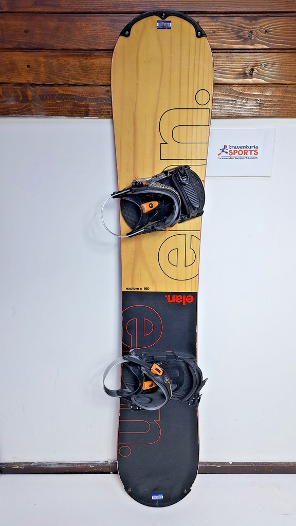 Elan Explore C 160 cm Snowboard + HEAD Rental L  Bindings Winter Snow Fun