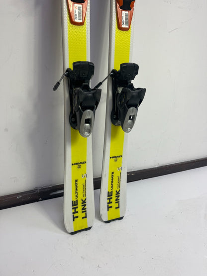 HEAD The Ultimate Link R 140cm  Ski + Tyrolia BYS 10 Bindings BSL Winter Sport