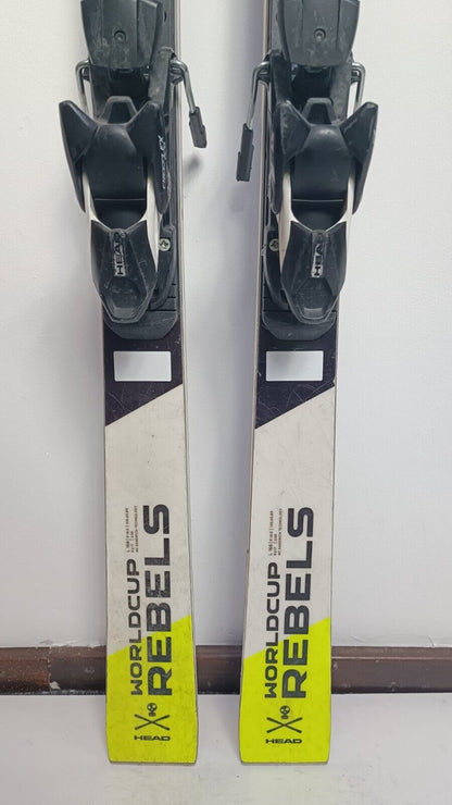 HEAD WC Rebels i.GSRD 166cm Ski + Head 11 Bindungen Wintersport