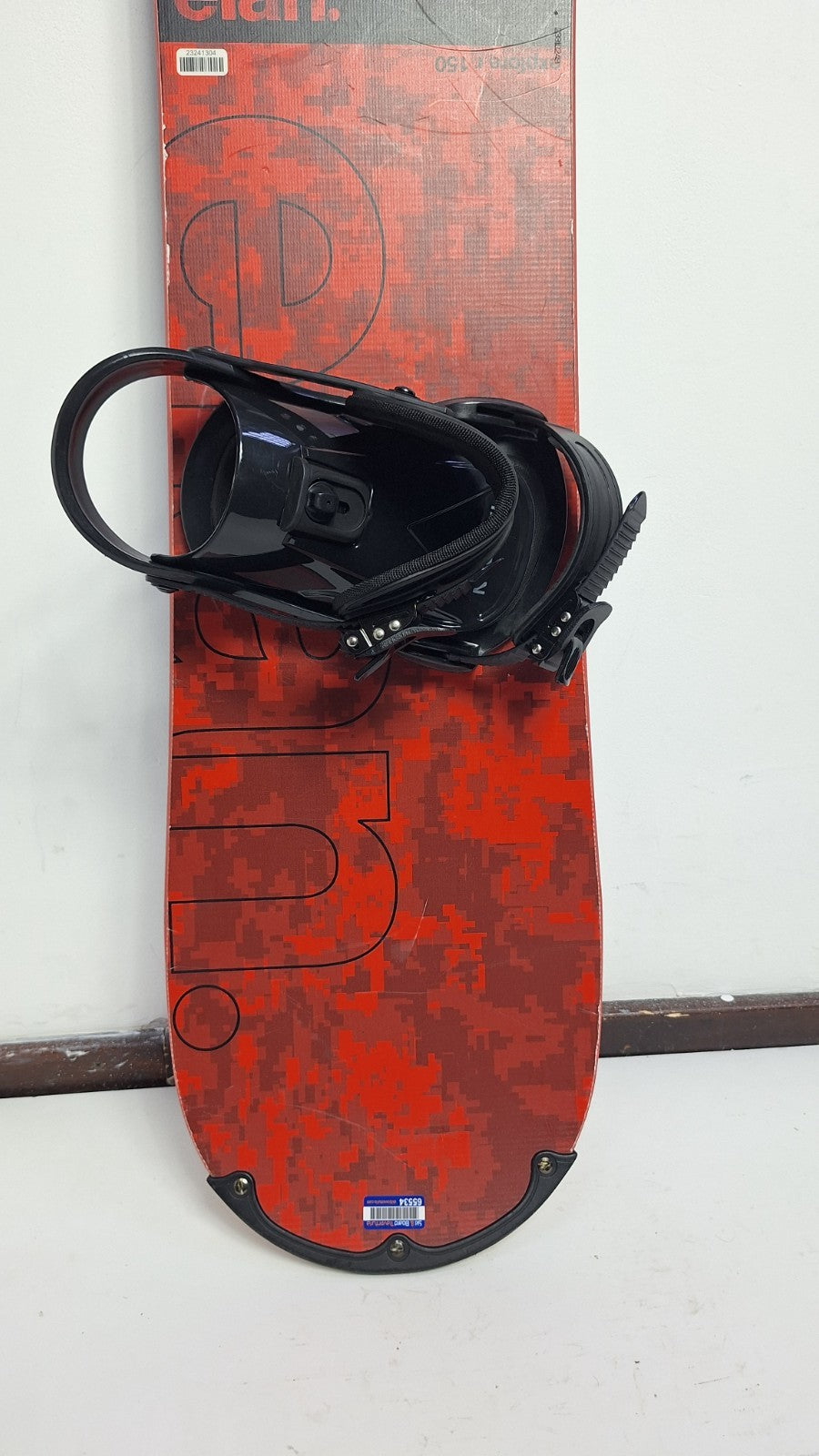 Elan Explore R 150 cm Snowboard + Brand New Talerun M  Bindings Winter Snow