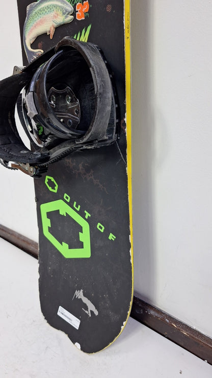 Snowboard Slash Spectrum 154 cm + attacchi Speedfit L Sport invernali sulla neve