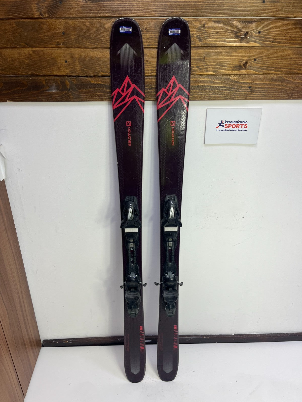 Salomon Myriad 85 161cm Ski + Elan EL 10 Bindungen Adventure Winter Sport