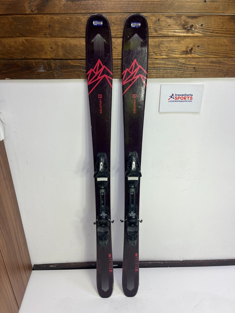 Salomon Myriad 85 161cm  Ski + Elan EL 10 Bindings Adventure Winter Sport
