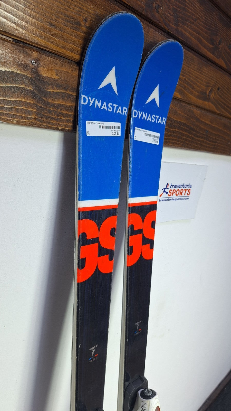 Dynastar Speed Course Team GS 150cm Skis + Look 7 Bindings Winter Fun Snow