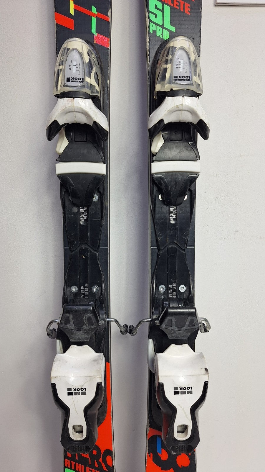 Rossignol HERO Athlete SL Pro 128 cm Ski + Look 7 Bindung Wintersport Schnee