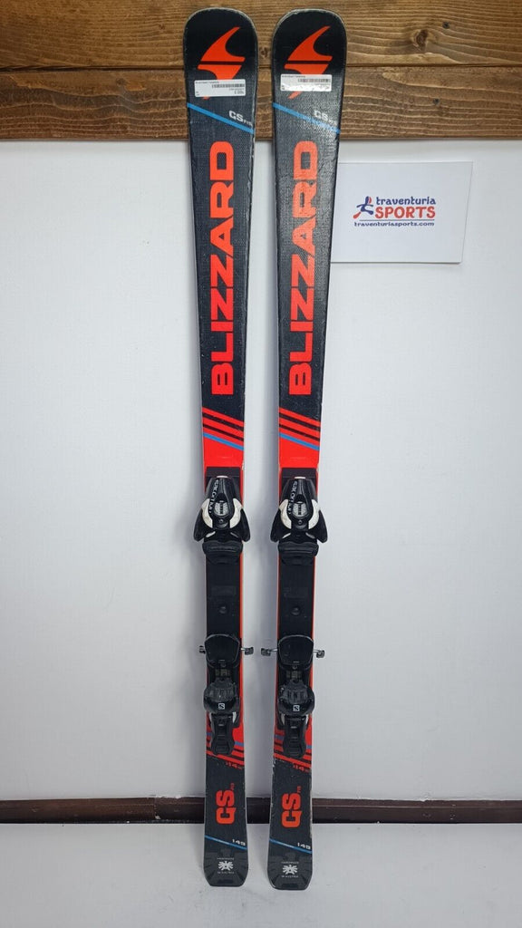Blizzard Racing GS FIS 149 cm Ski + Salomon 10 Bindings Winter Fun Spo – Traventuria Sports