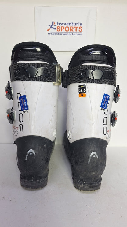 Scarponi da sci HEAD Next Edge 80 (EU 40 1/2; UK 7; Mondo 260) Sport Divertimento Inverno Neve